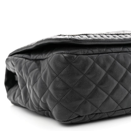 Chanel Calfskin Quilted Large Istanbul Flap Black 9 of 13