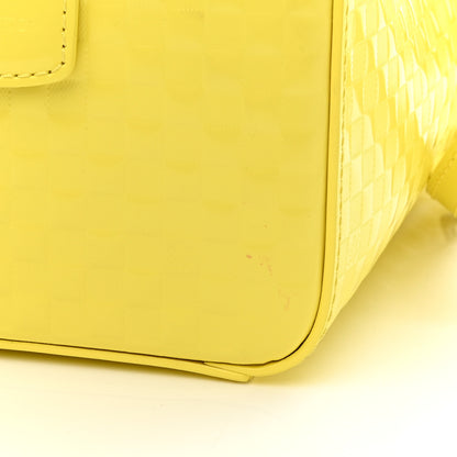 Louis Vuitton Damier Facette Speedy Cube PM Yellow 9 of 9