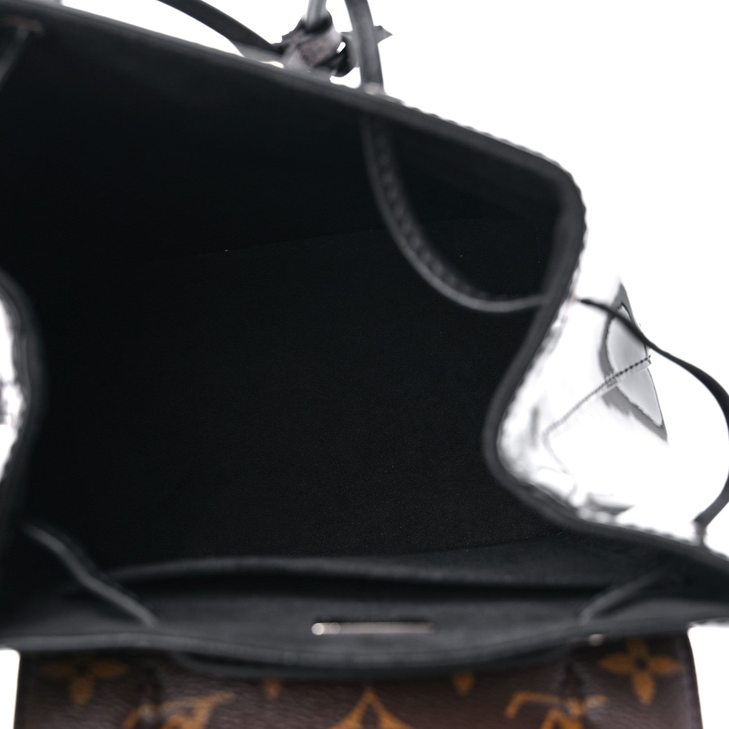 Louis Vuitton Patent Monogram Hot Springs Backpack Black 5 of 8