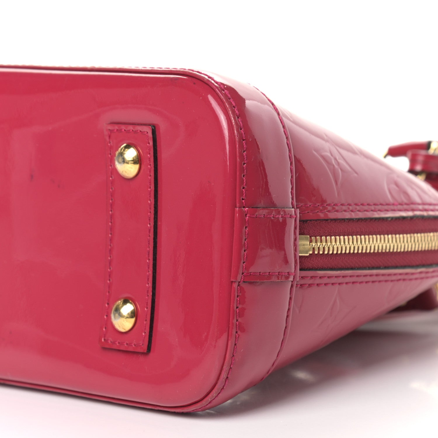 Louis Vuitton Vernis Alma BB Rose Indien 10 of 20