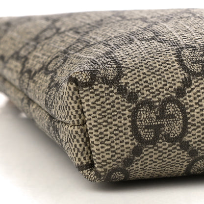 Gucci GG Supreme Monogram Mystic Cat Embroidered Chain Wrist Wallet Red 8 of 9