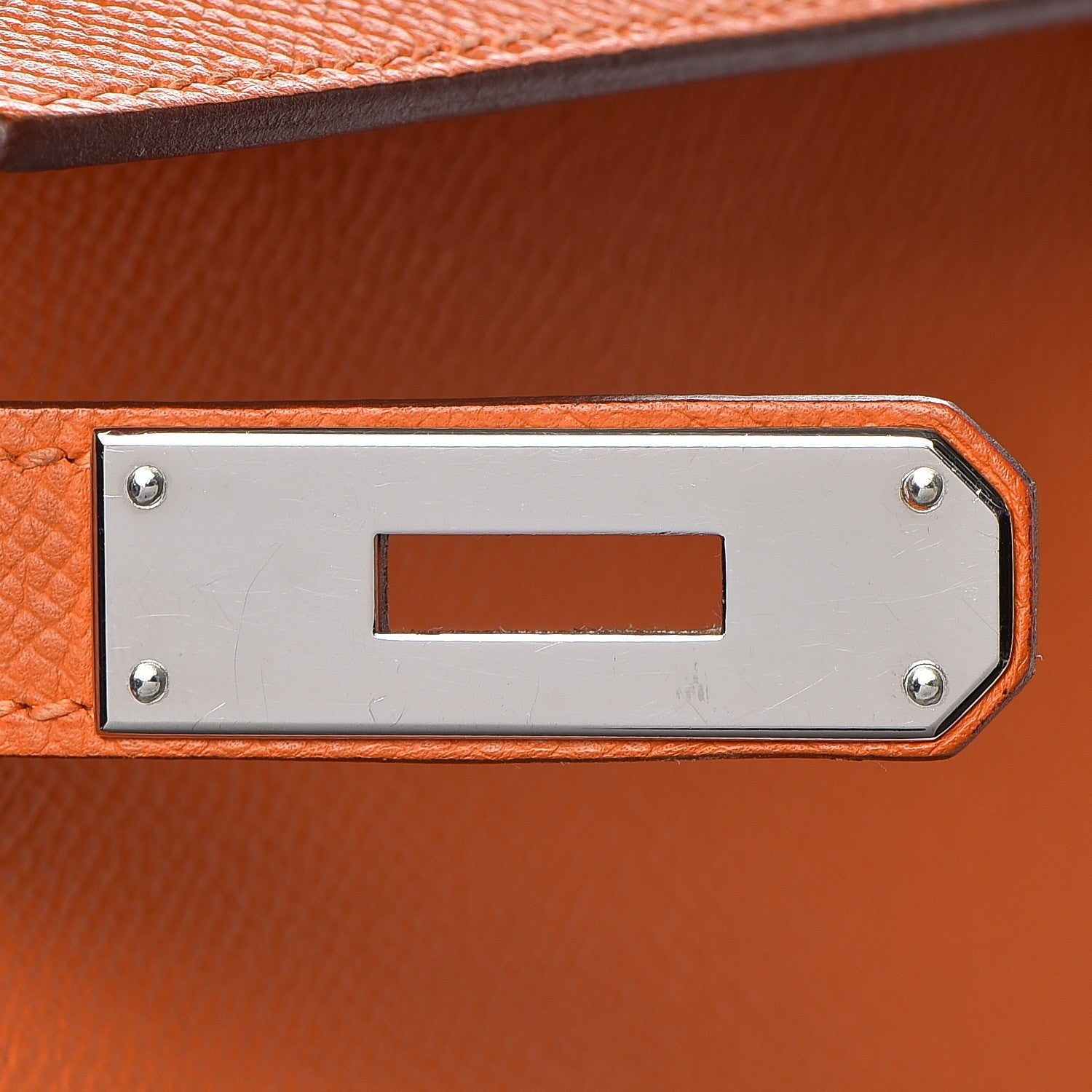 Hermes Epsom Kelly Sellier 35 Orange 19 of 34
