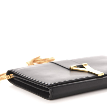 Saint Laurent Calfskin Classic Y Ligne Chain Wallet Black 9 of 11
