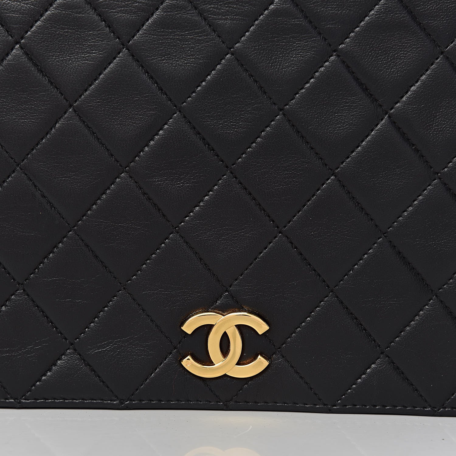 Chanel Lambskin Quilted Small Single Flap Bag Black 10 of 10