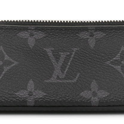 Louis Vuitton Monogram Eclipse Elizabeth Pencil Pouch Black 8 of 10