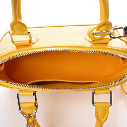 Louis Vuitton Epi Alma BB Citron 5 of 9
