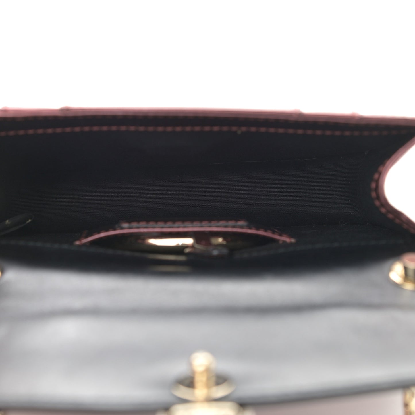 Metallic Calfskin Small Serpenti Forever Snake Strap Crossbody Bag Dark Red