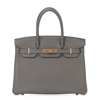 Hermes Togo Birkin 30 Etain 1 of 15