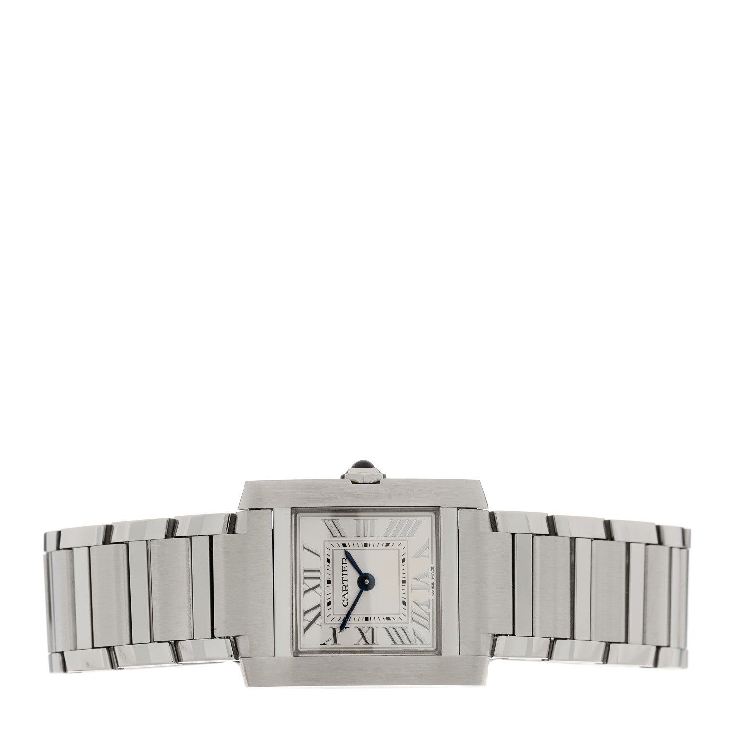 Cartier Stainless Steel 21mm Tank Francaise Quartz Watch Silver 2 of 5