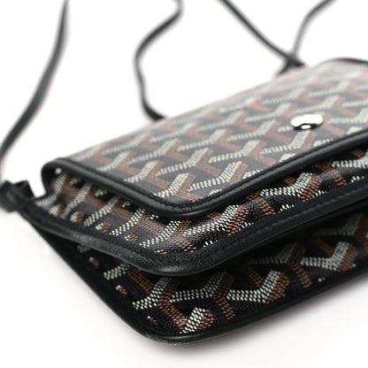 Goyard Goyardine Plumet Wallet Clutch Black 8 of 9