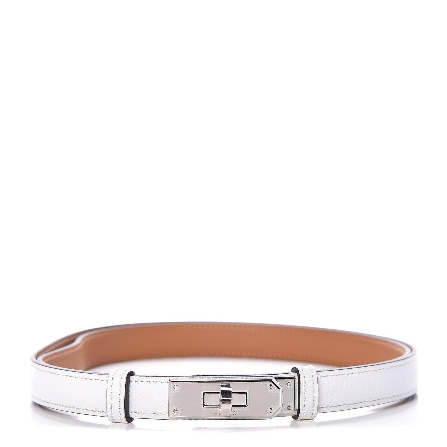 Epsom Kelly Belt White