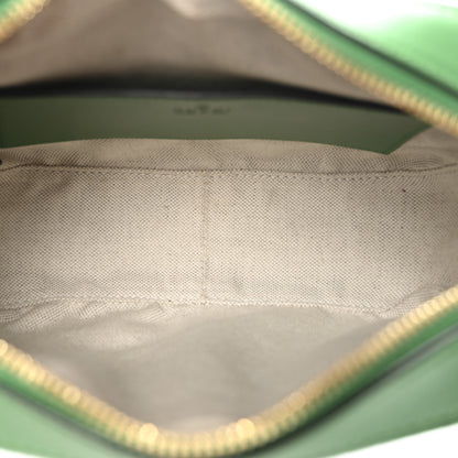 Gucci Calfskin GG Matelasse Shoulder Bag Spring Green Natural 5 of 10