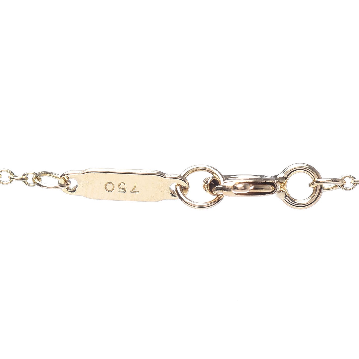 18K Yellow Gold Spiro Swirl Cross Pendant Necklace