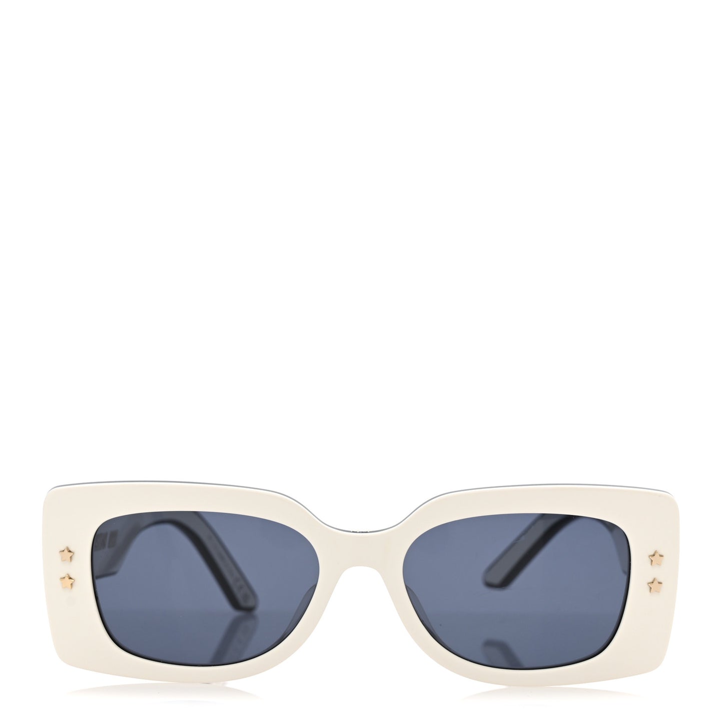 Diorpacific S1U Square Sunglasses White Blue