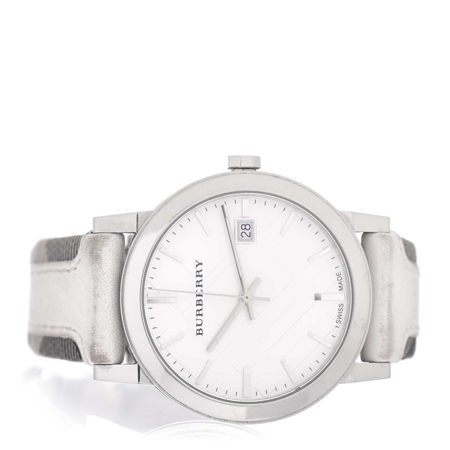 Burberry Stainless Steel Calfskin 39mm Quartz Watch BU9019 2 of 4