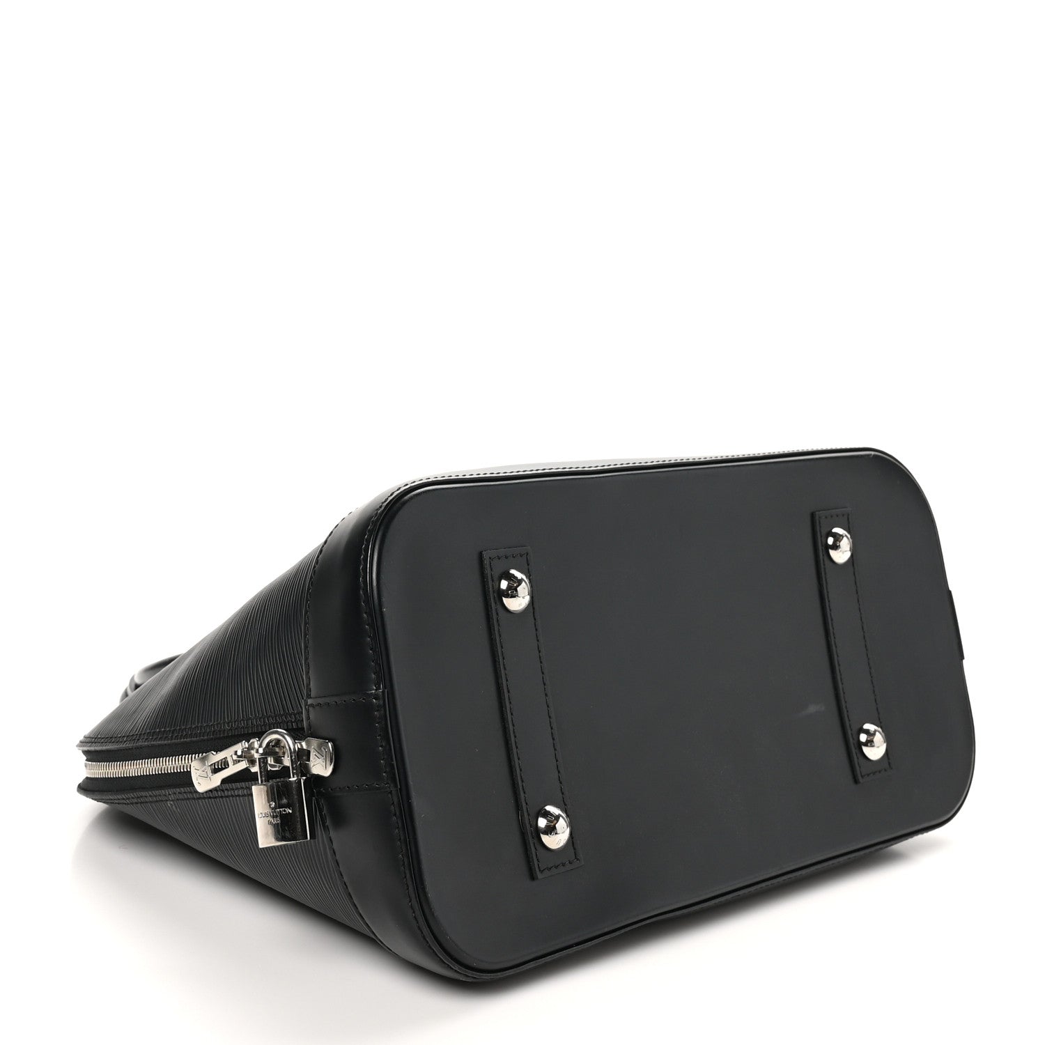 Louis Vuitton Epi Alma MM Black 4 of 10