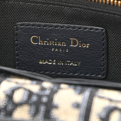 Christian Dior Oblique 30 Montaigne 2-In-1 Pouch Blue 6 of 8