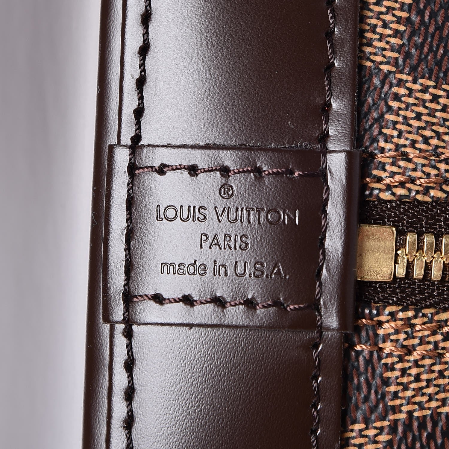 Louis Vuitton Damier Ebene Alma PM 6 of 7