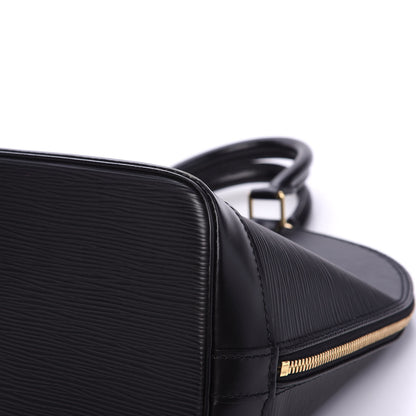 Louis Vuitton Epi Alma PM Black 7 of 11