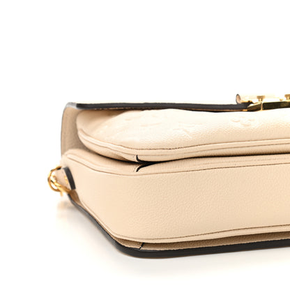 Louis Vuitton Empreinte Pochette Metis Creme 7 of 9