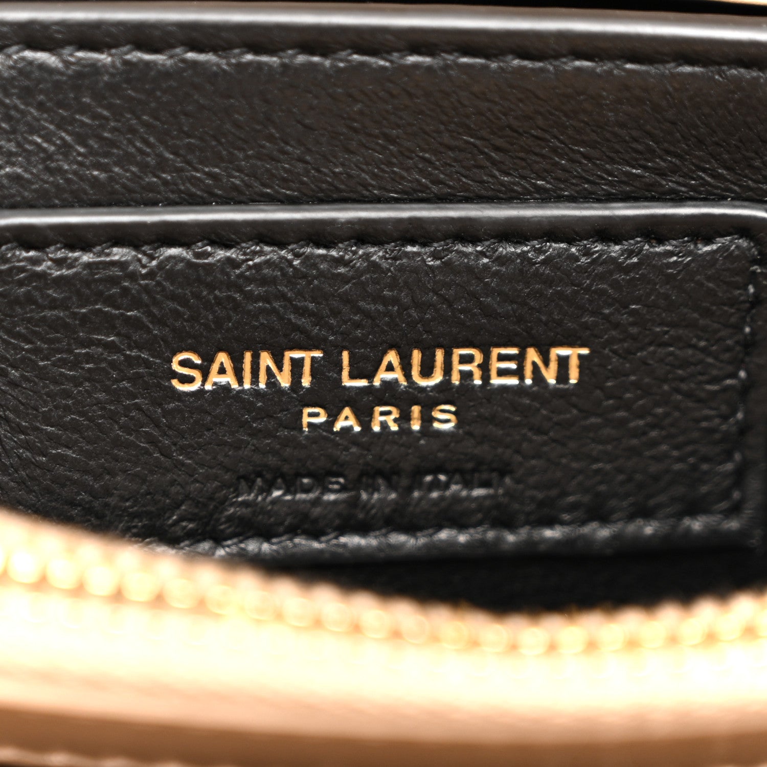 Saint Laurent Calfskin Y Quilted Monogram Small Loulou Chain Satchel Dark Beige 6 of 12