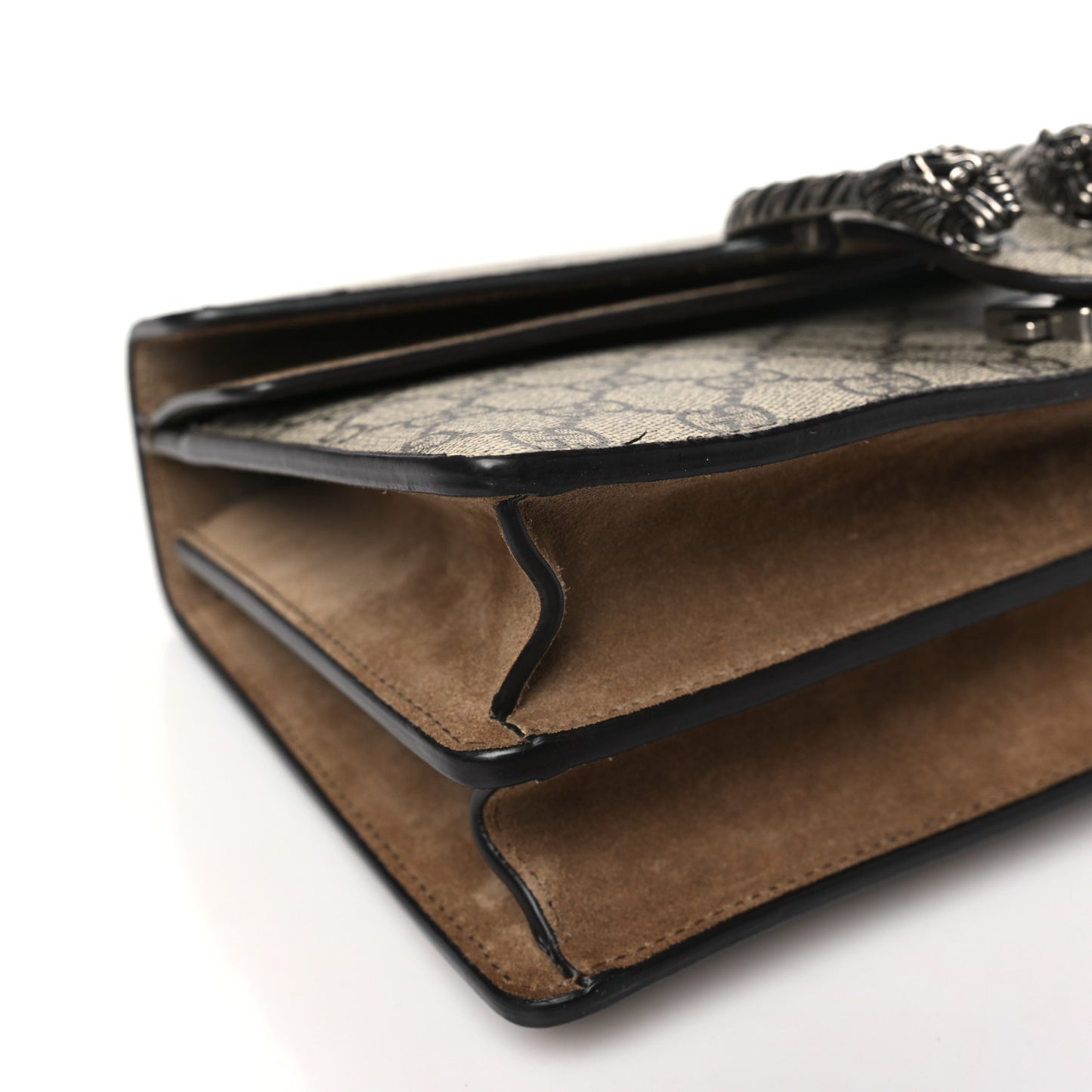 GG Supreme Monogram Small Dionysus Shoulder Bag Taupe