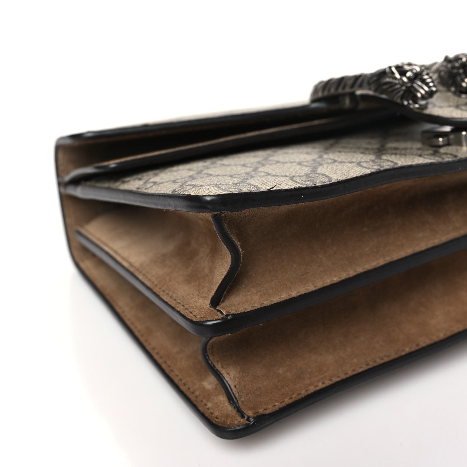 Gucci GG Supreme Monogram Small Dionysus Shoulder Bag Taupe 9 of 13