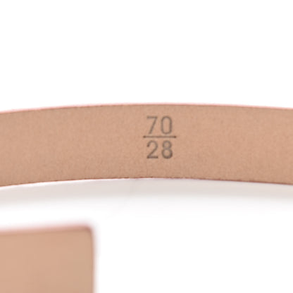 Chanel Lambskin CC Logo Skinny Belt 70 28 Red 5 of 9