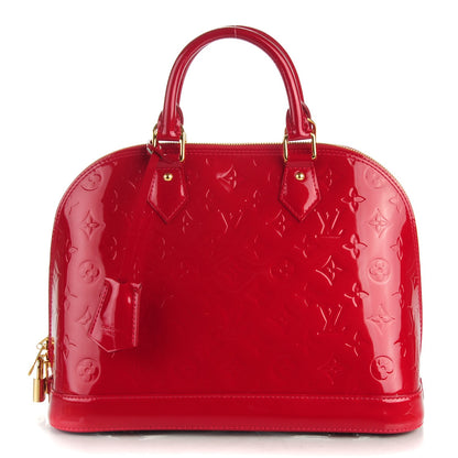 Louis Vuitton Vernis Alma PM Pomme D'Amour 1 of 7