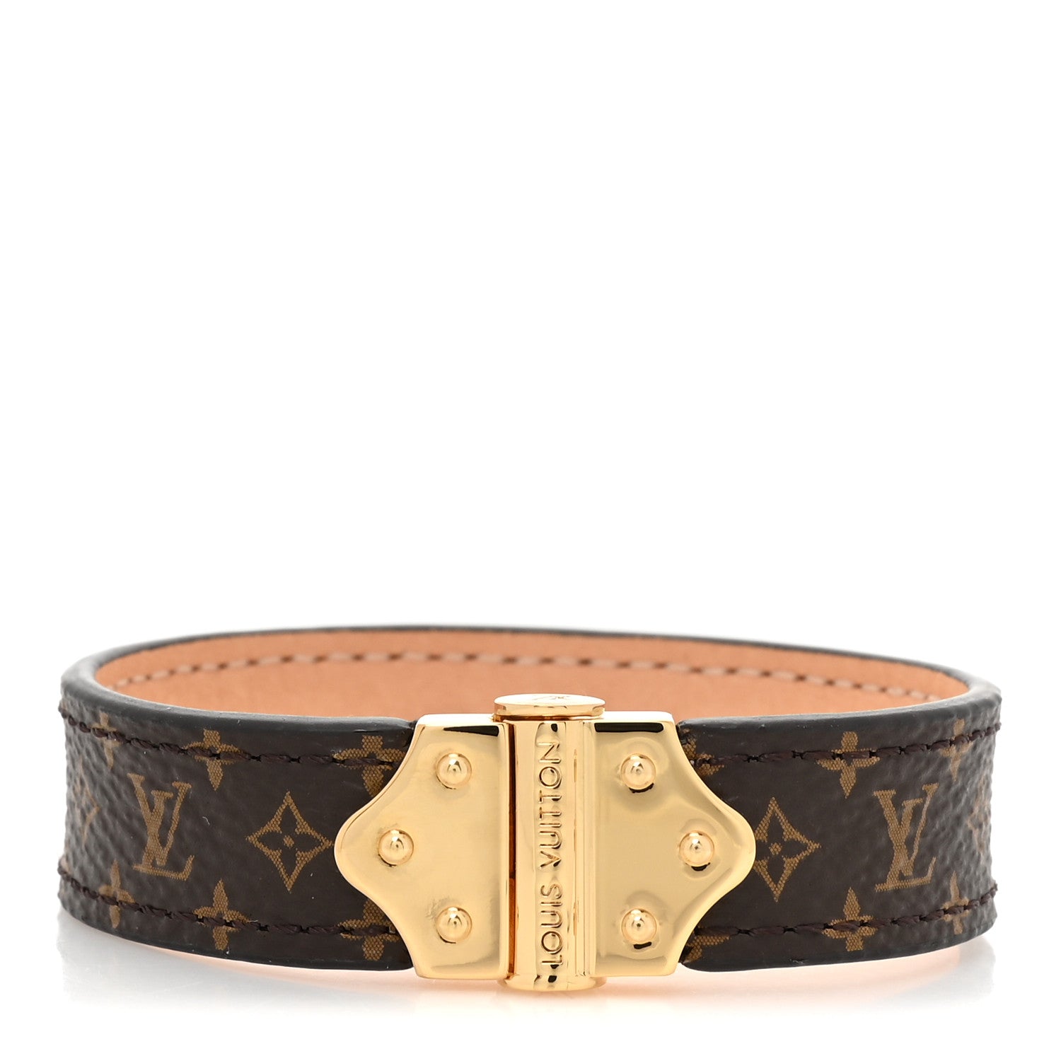 Louis Vuitton Monogram Nano Bracelet 17 1 of 6