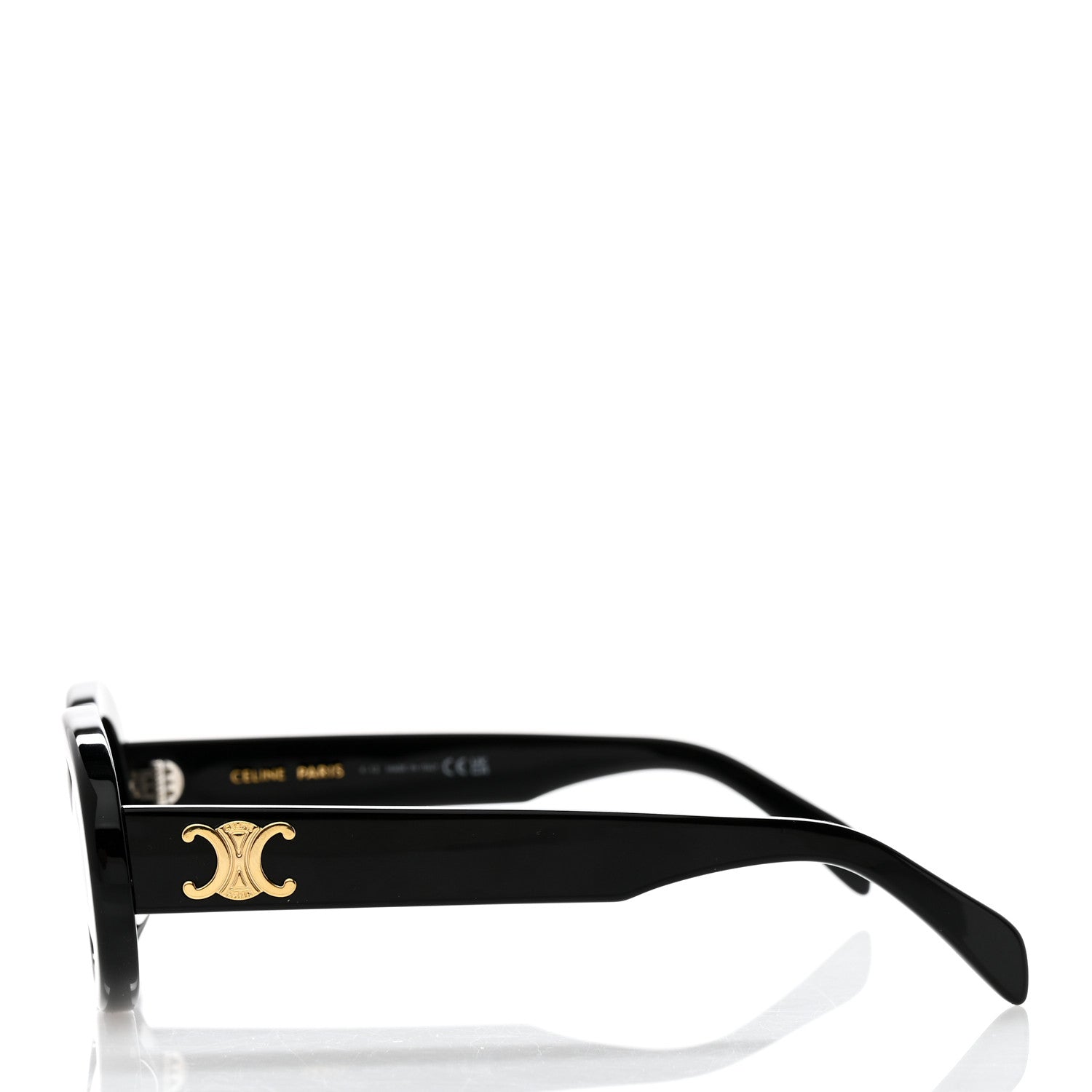 Celine Acetate Triomphe 01 Sunglasses CL 40194U Black 3 of 7