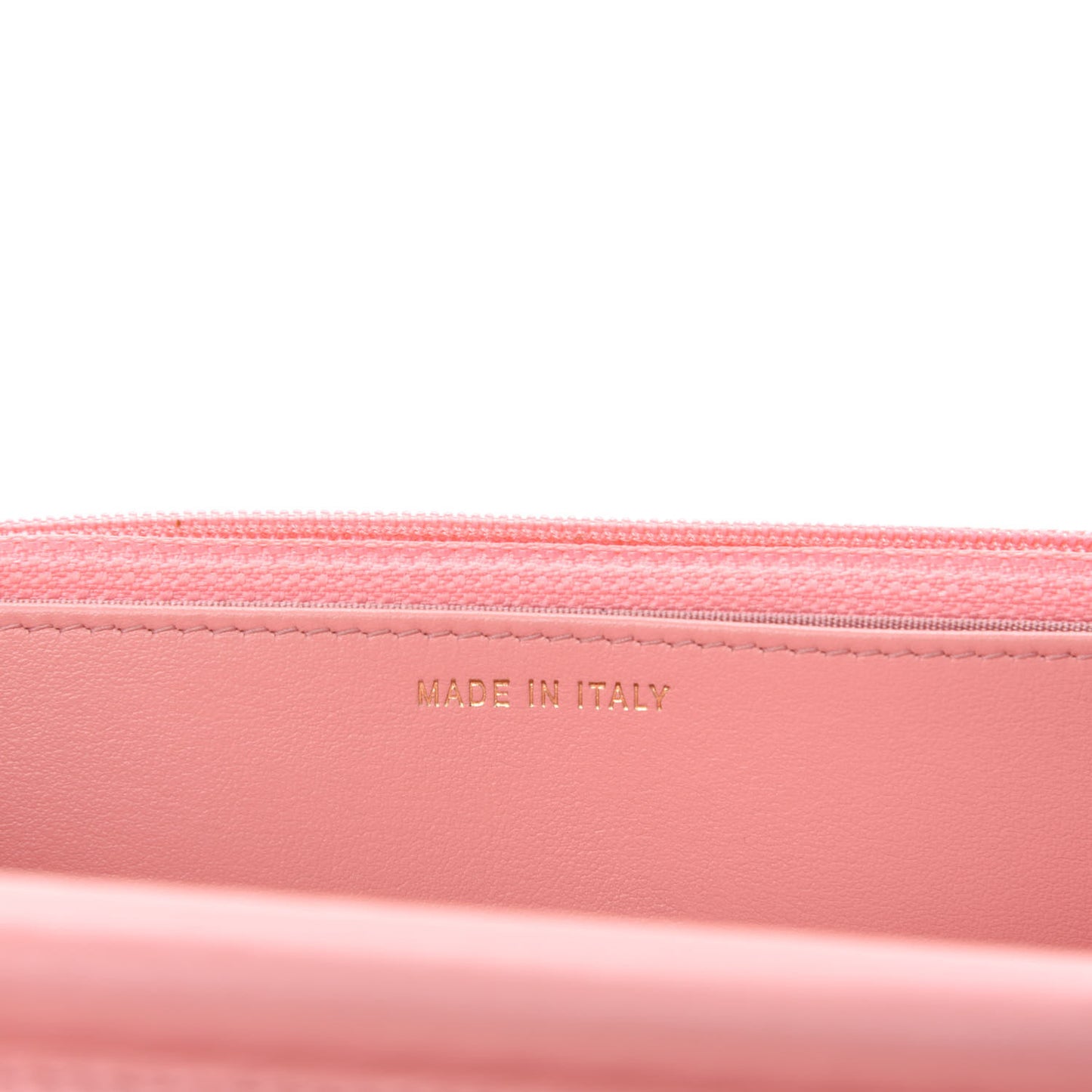 Caviar Quilted Boy Wallet On Chain WOC Light Pink