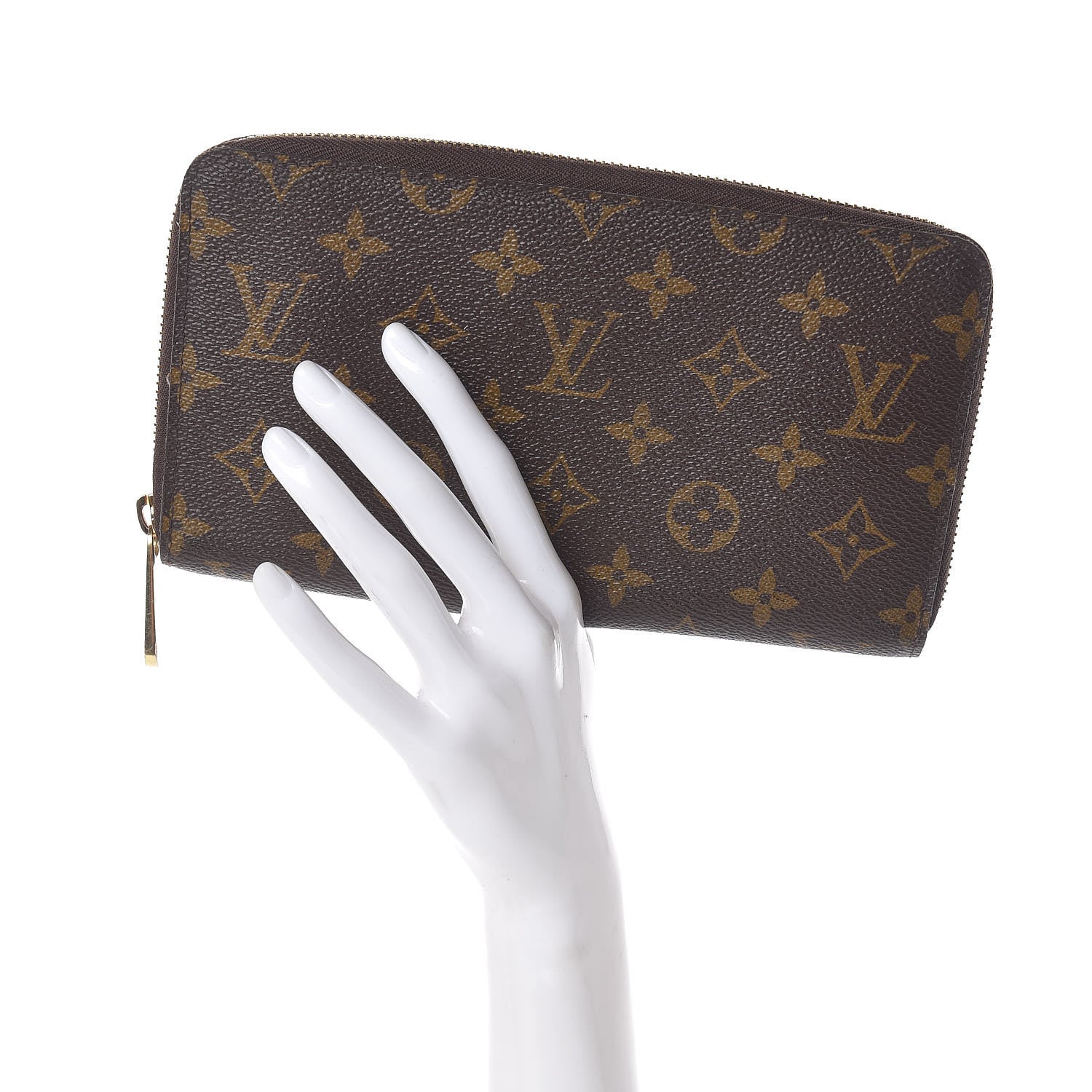 Louis Vuitton Monogram Zippy Organizer Wallet 2 of 9