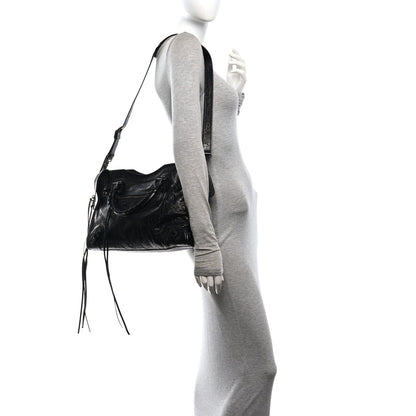 Balenciaga Agneau Arena Classic Hardware Medium Le City Black 2 of 11