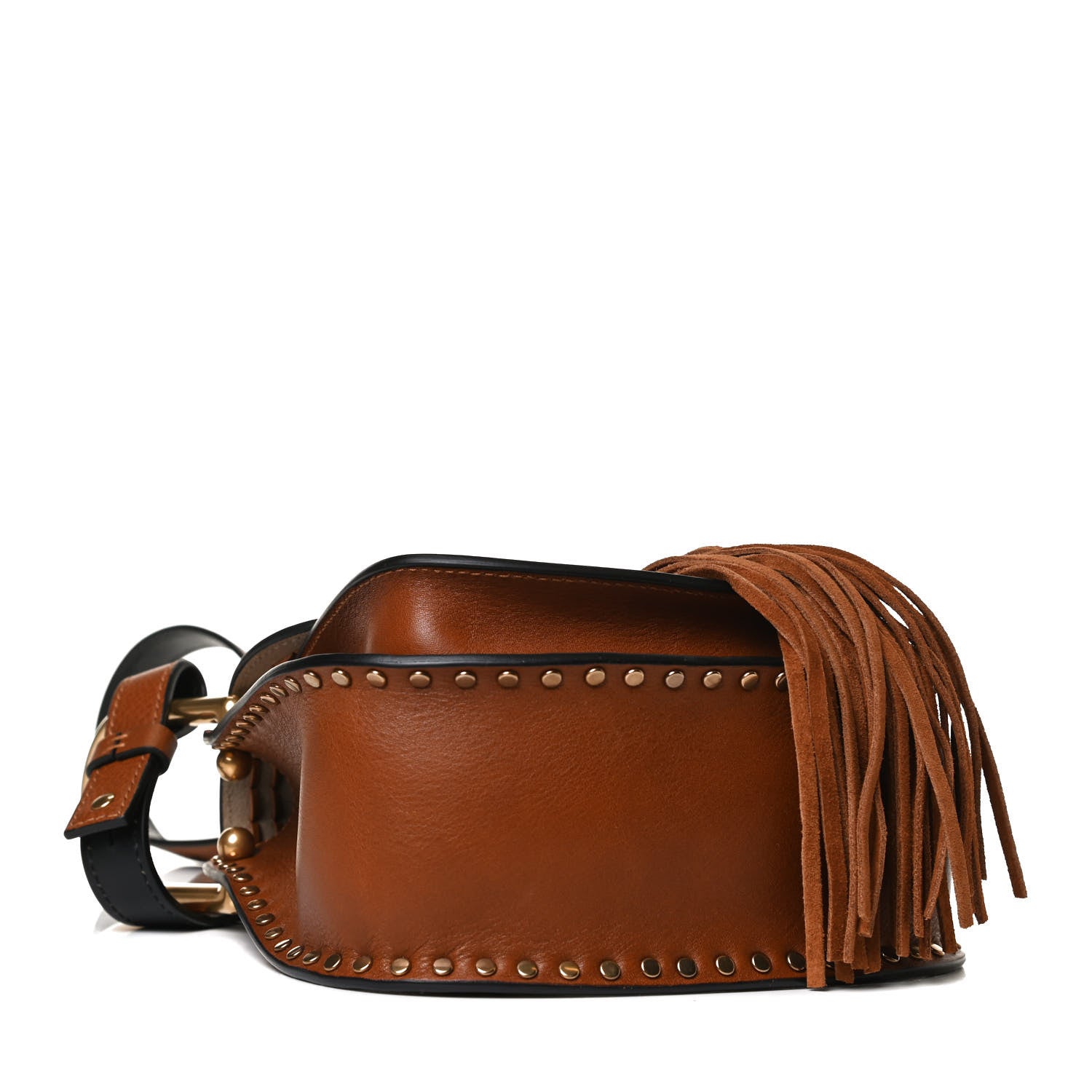 Chloe Calfskin Braided Mini Hudson Shoulder Bag Caramel 3 of 11