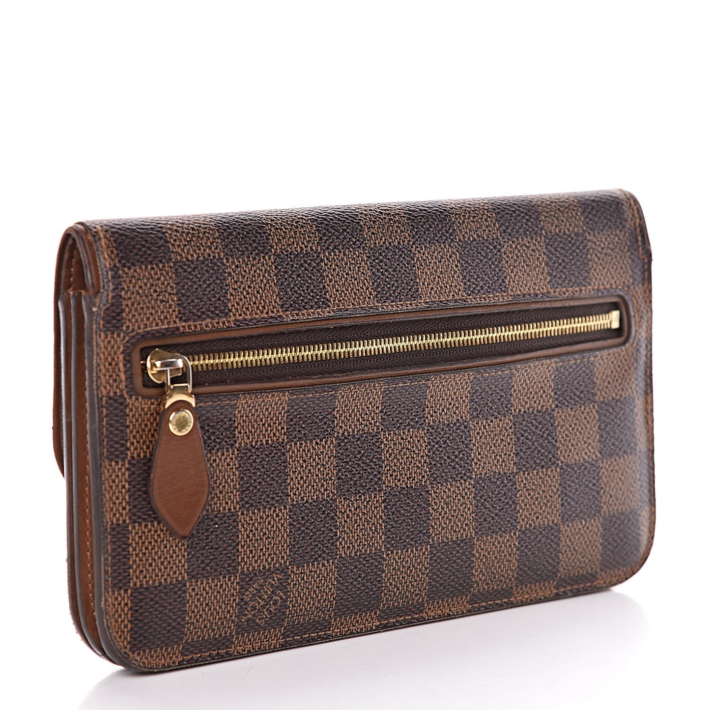 Damier Ebene Ascot Wallet