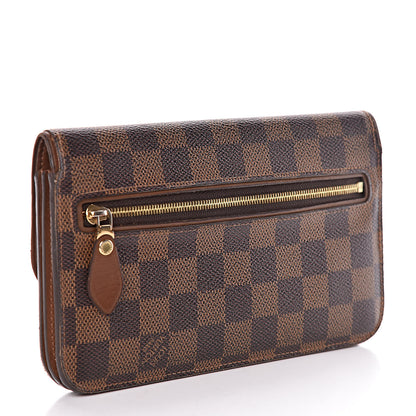 Louis Vuitton Damier Ebene Ascot Wallet 3 of 9