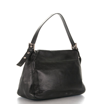 Fendi Calfskin Forever Mama Baguette Black 3 of 7