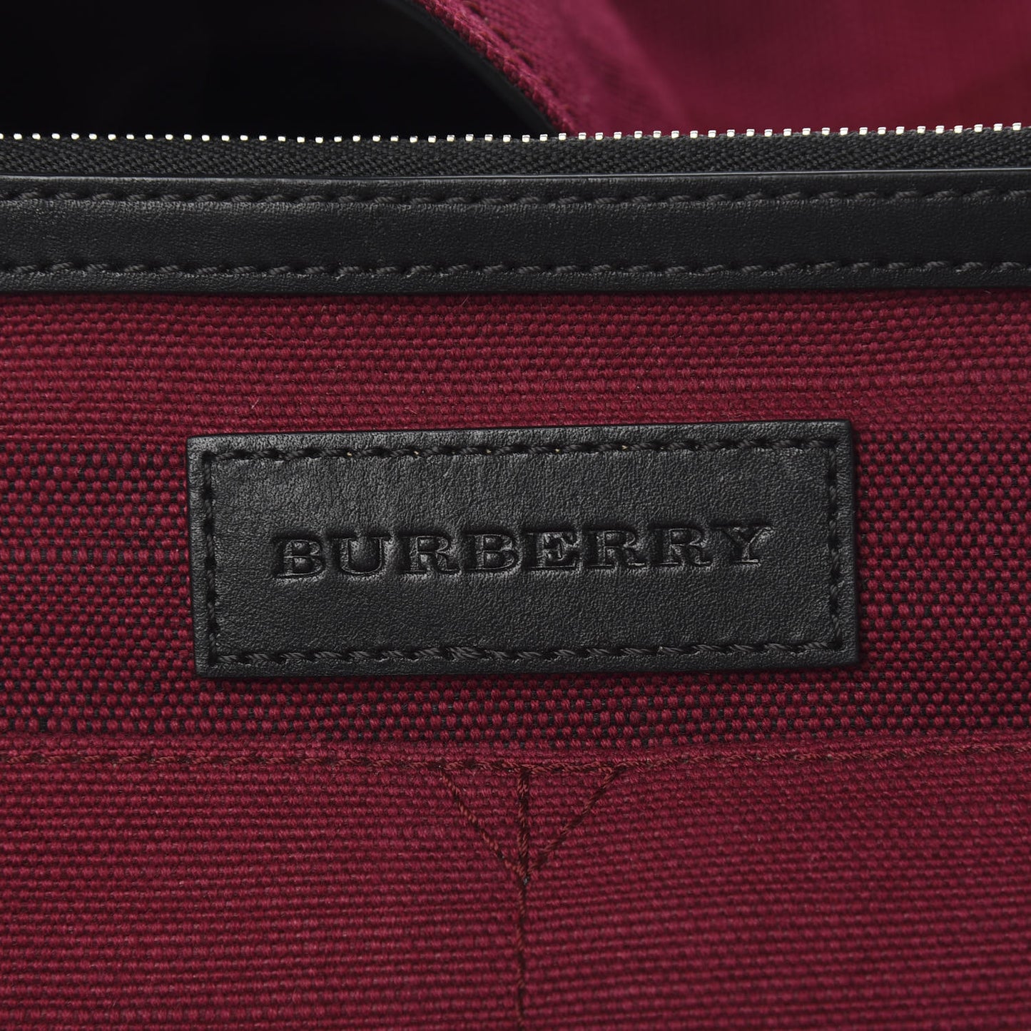 Overdyed Canvas Mega Check Medium Ashby Hobo Saddle Plum