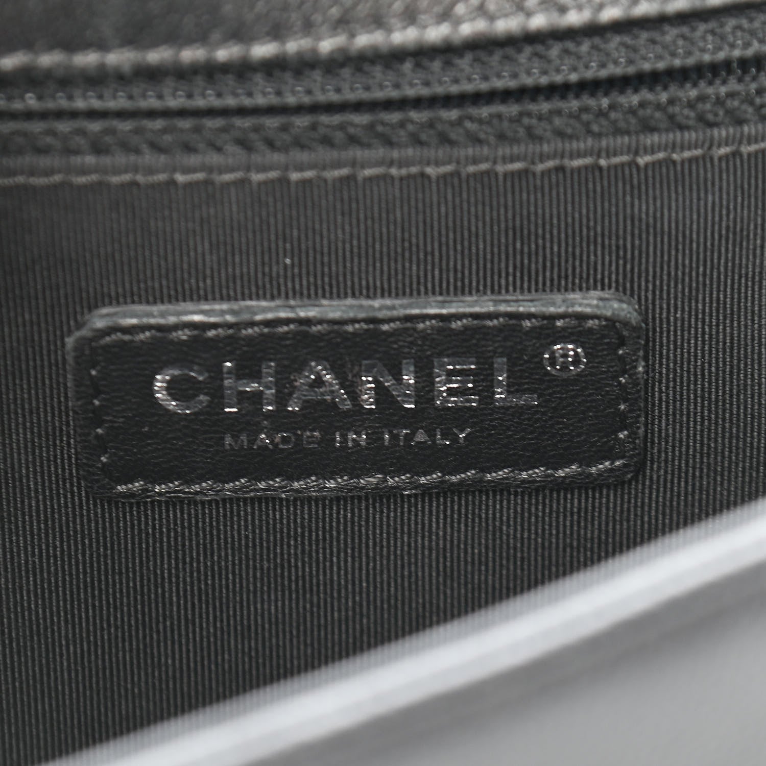 Chanel Caviar Quilted New Medium Boy Flap So Black 6 of 9