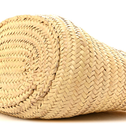 Loewe Raffia Large Basket Tote Bag Natural Tan 10 of 13