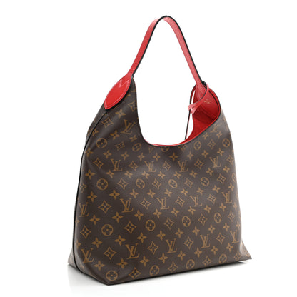 Louis Vuitton Monogram Flower Hobo Coquelicot 3 of 8