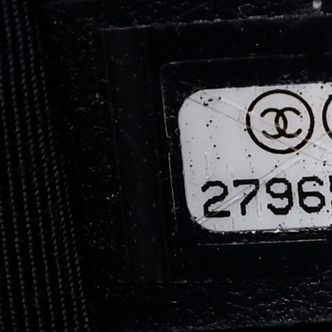 Calfskin Chevron Quilted Medium Statement Flap Navy Blue