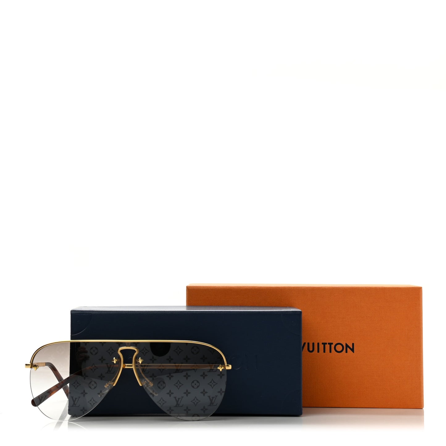 Grease Mask Sunglasses Z1469U Gold