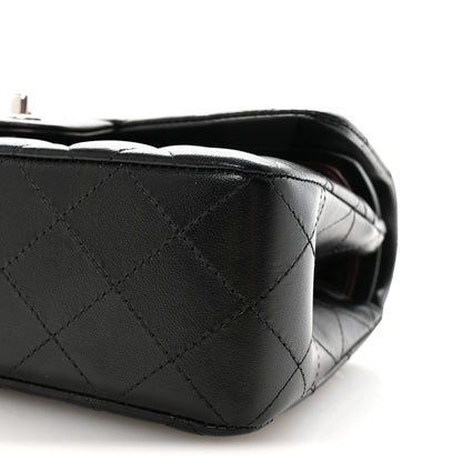 Chanel Lambskin Quilted Small Double Flap Black 11 of 12
