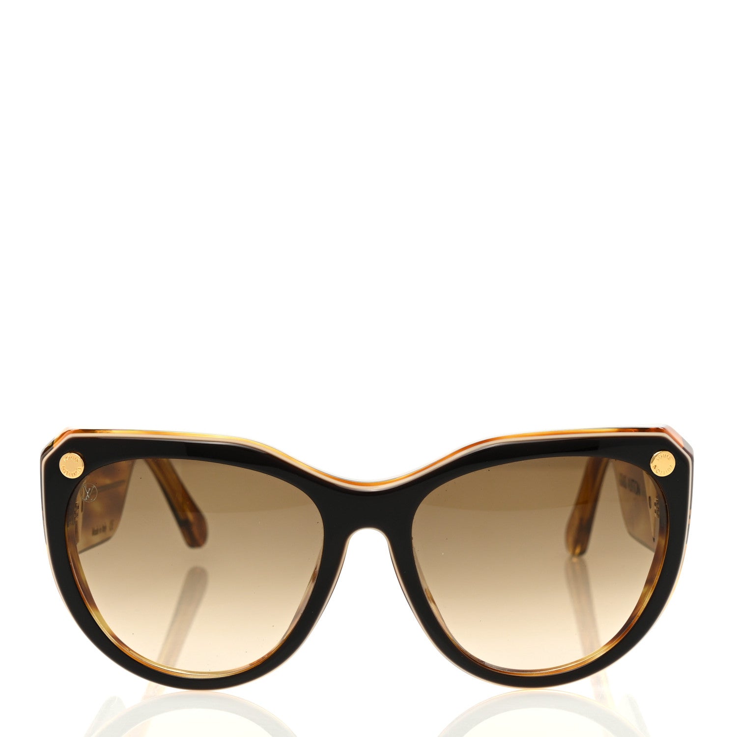 Louis Vuitton Acetate My Fair Lady Sunglasses Z1364E Tortoise 2 of 8