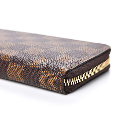 Louis Vuitton Damier Ebene Clemence Wallet Cherry 9 of 9