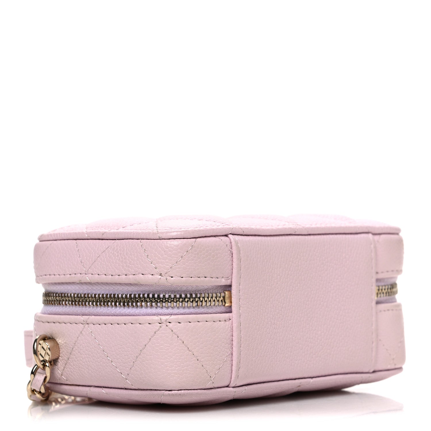 Chanel Caviar Quilted Top Handle Vanity Case Pink 5 of 11