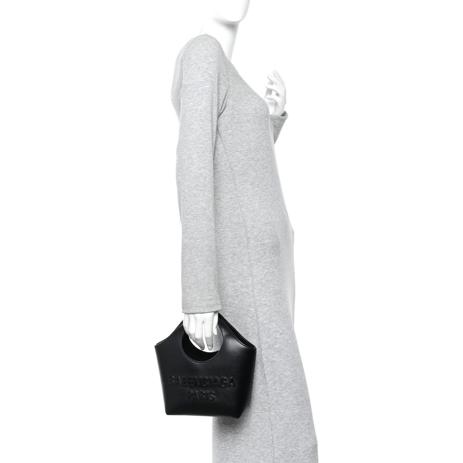 Balenciaga Smooth Calfskin XS Mary Kate Tote Black 2 of 9
