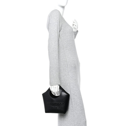 Balenciaga Smooth Calfskin XS Mary Kate Tote Black 2 of 9